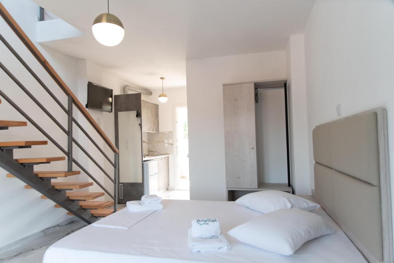 Amalthia Hotel Szkála Potamiász Kültér fotó